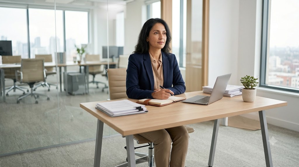 Dirigeante de TPE PME accompagnée par Orialis en assurance protection sociale et gestion patrimoniale